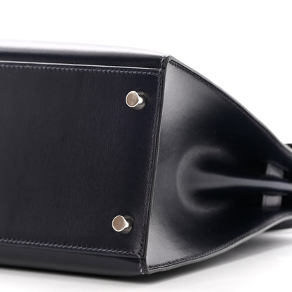 Hermes Box Kelly Sellier 28 Indigo 10 of 17