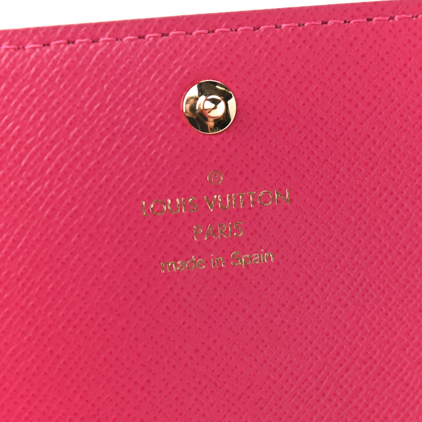 Damier Azur 2021 Christmas Animation Hollywood Sarah Wallet Fuchsia