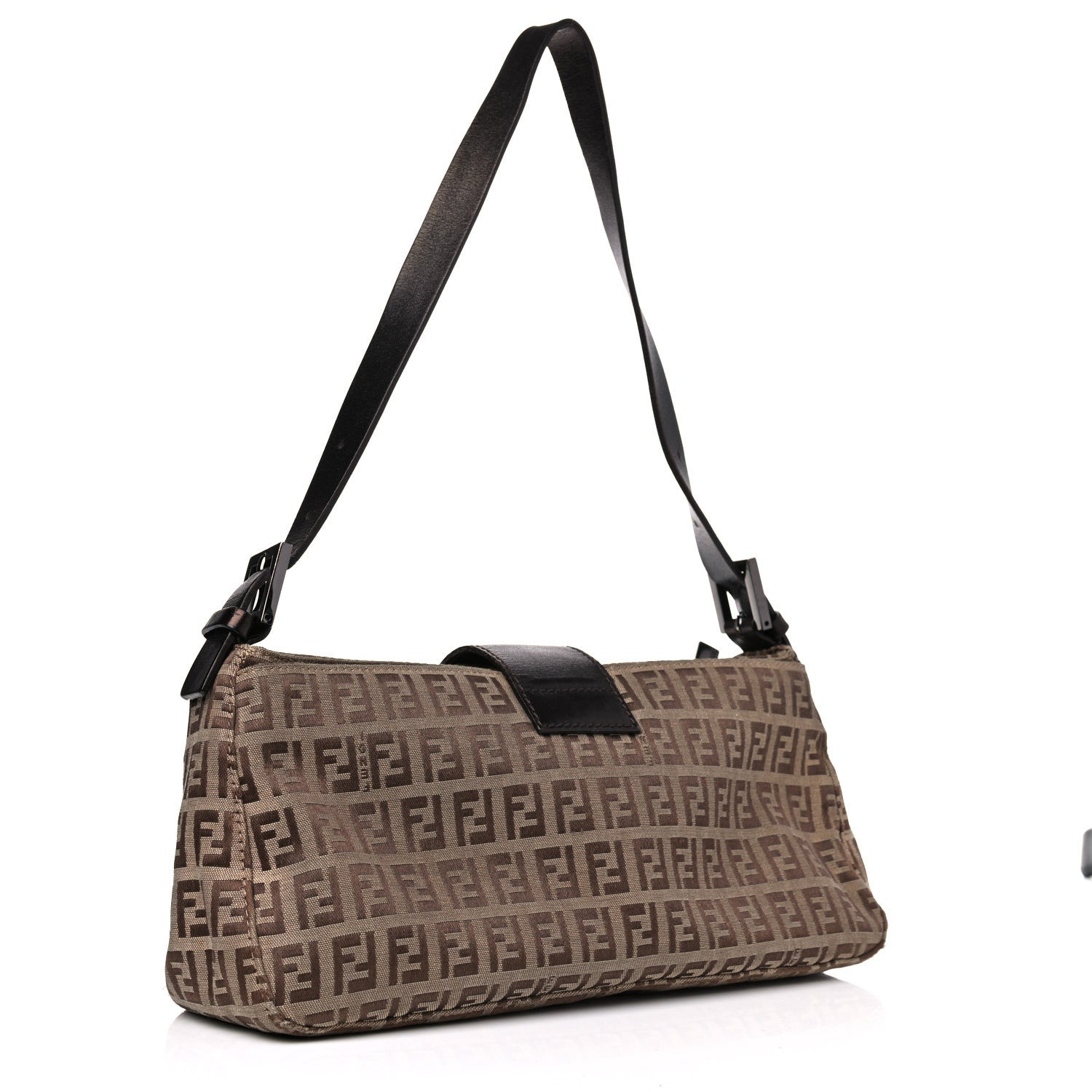 Fendi Zucchino Baguette Brown 3 of 20