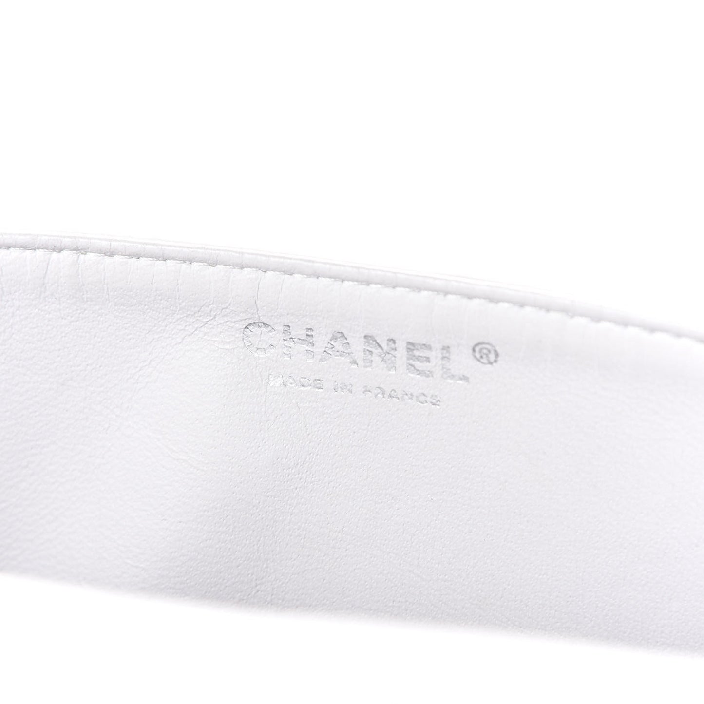 Aged Calfskin 2.55 Reissue 227 Flap White