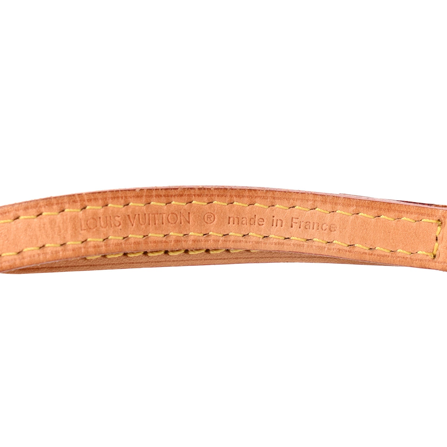 Louis Vuitton Vachetta 12mm Adjustable Shoulder Strap 3 of 4