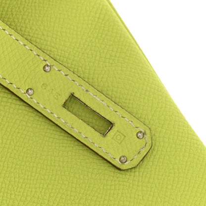 Hermes Epsom Candy Birkin 35 Kiwi Lichen 7 of 13