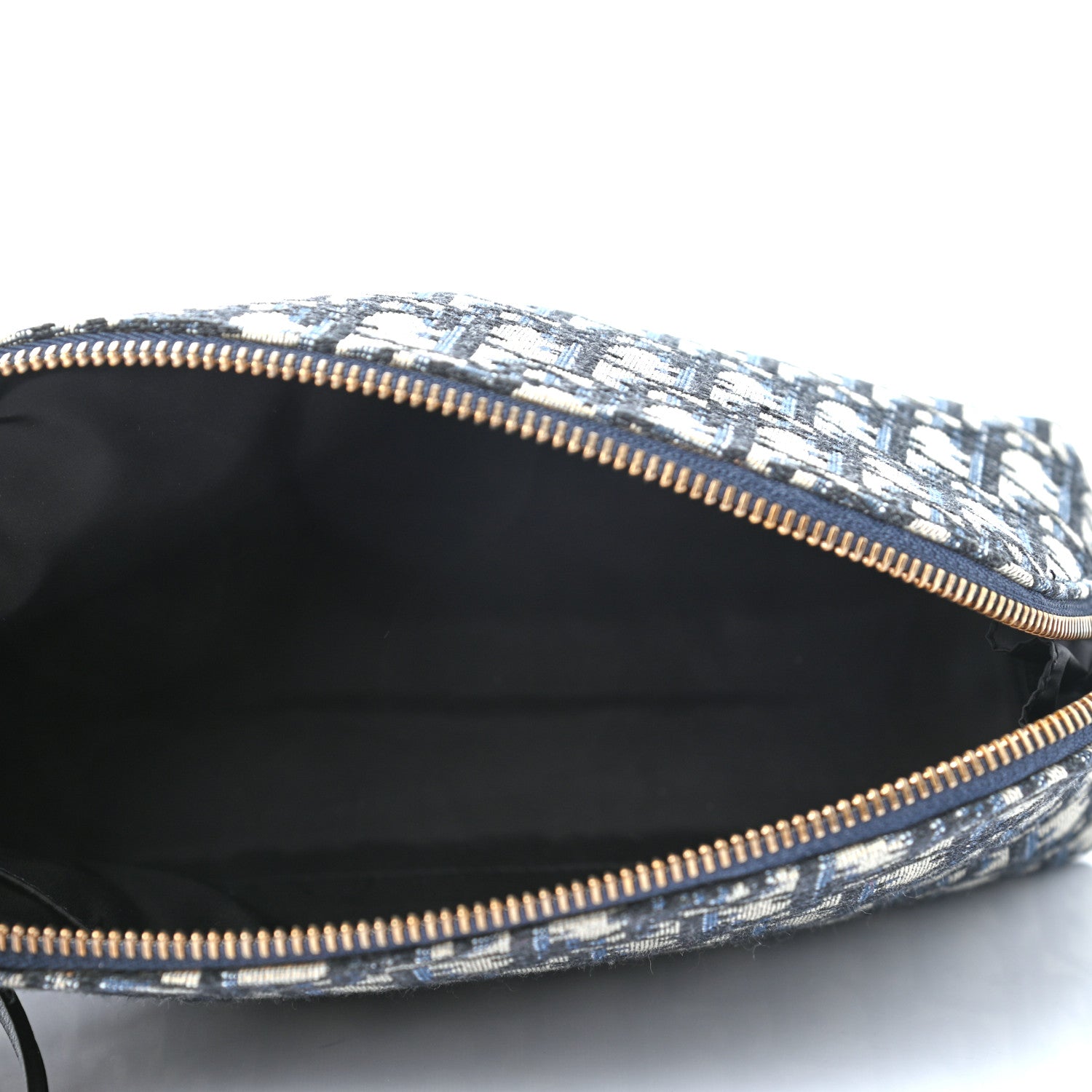 Christian Dior Oblique Large Beauty Pouch Bleu 5 of 6