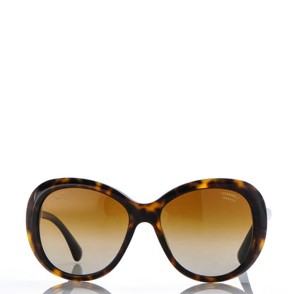 Chanel CC Pearl Sunglasses 5302H Tortoise 2 of 8