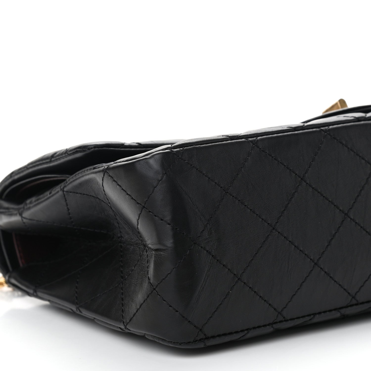 Chanel Aged Calfskin Quilted 2.55 Reissue 227 Flap Black 9 of 11