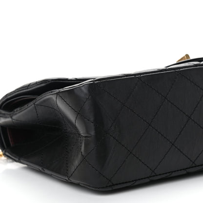 Chanel Aged Calfskin Quilted 2.55 Reissue 227 Flap Black 9 of 11