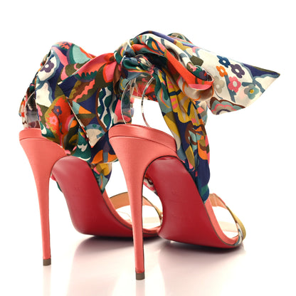 Christian Louboutin Satin Du Desert 100 Sandal 39 Charlotte 4 of 9