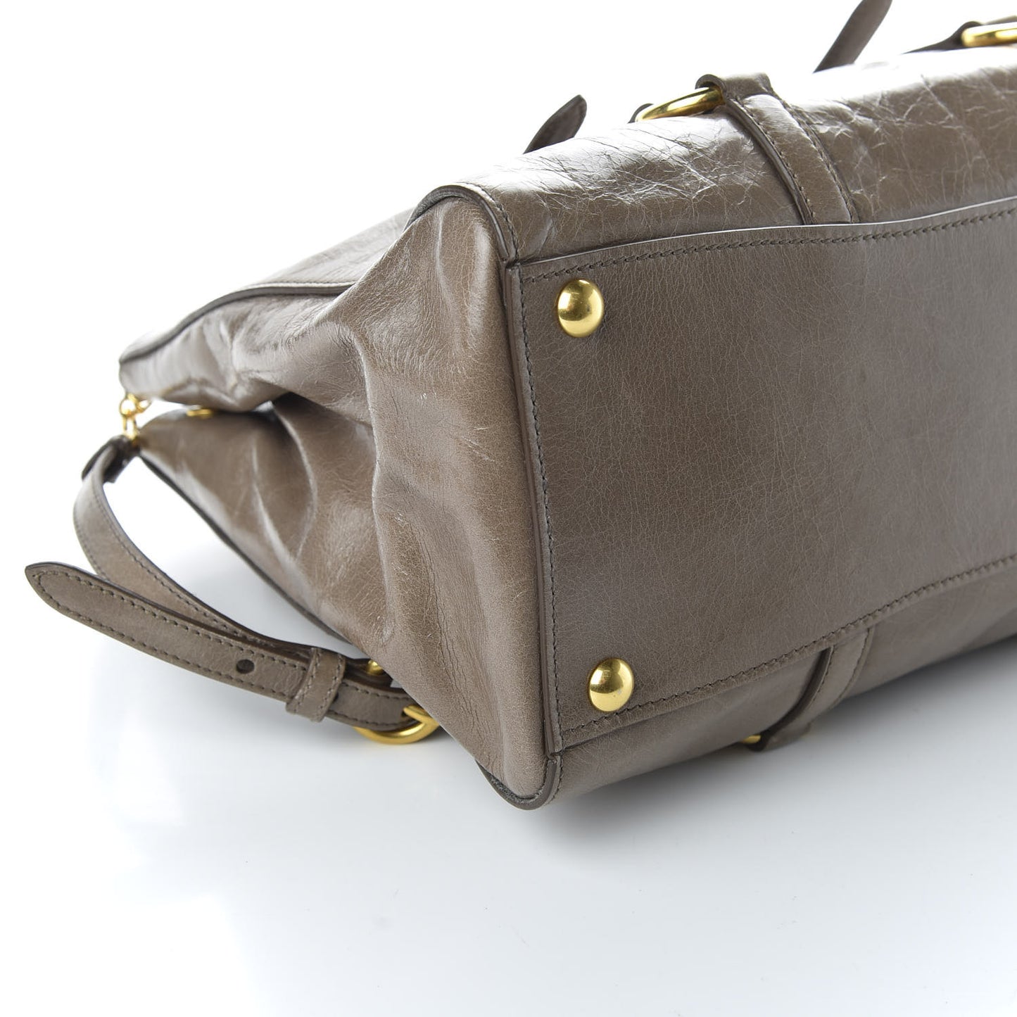 Vitello Shine Tote Giunco