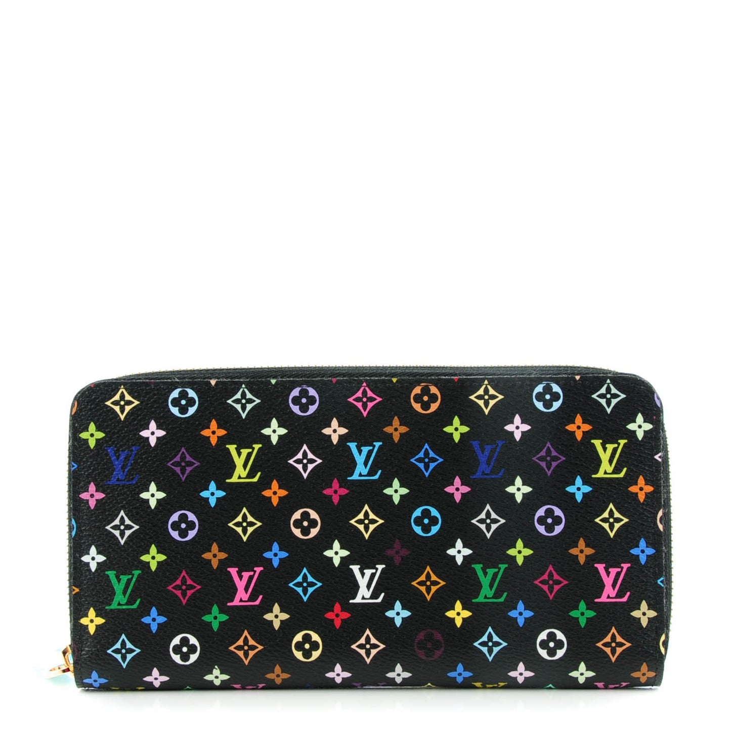Monogram Multicolor Zippy Wallet Black Grenade