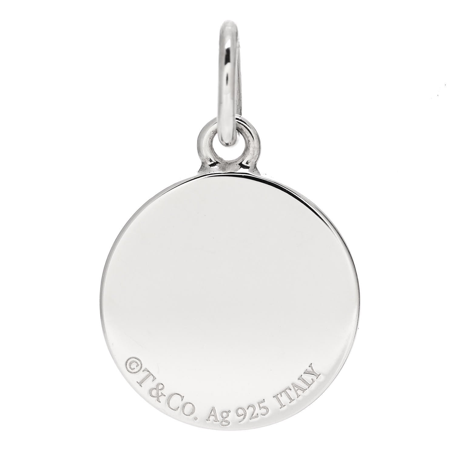 Tiffany Sterling Silver Enamel Girl Charm Pink 3 of 4