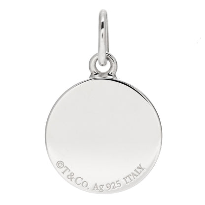 Tiffany Sterling Silver Enamel Girl Charm Pink 3 of 4