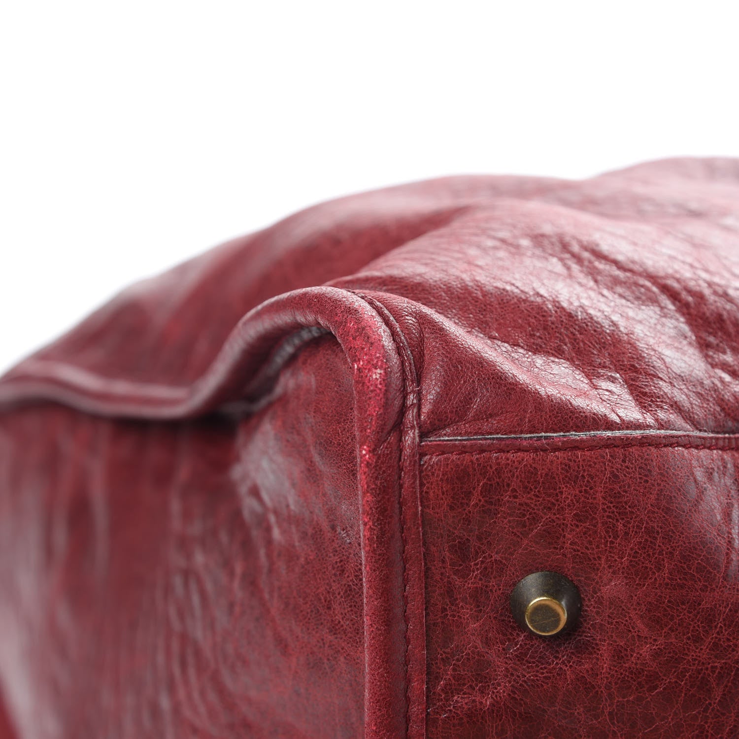 Balenciaga Agneau Classic Hardware Work Grenat 12 of 22