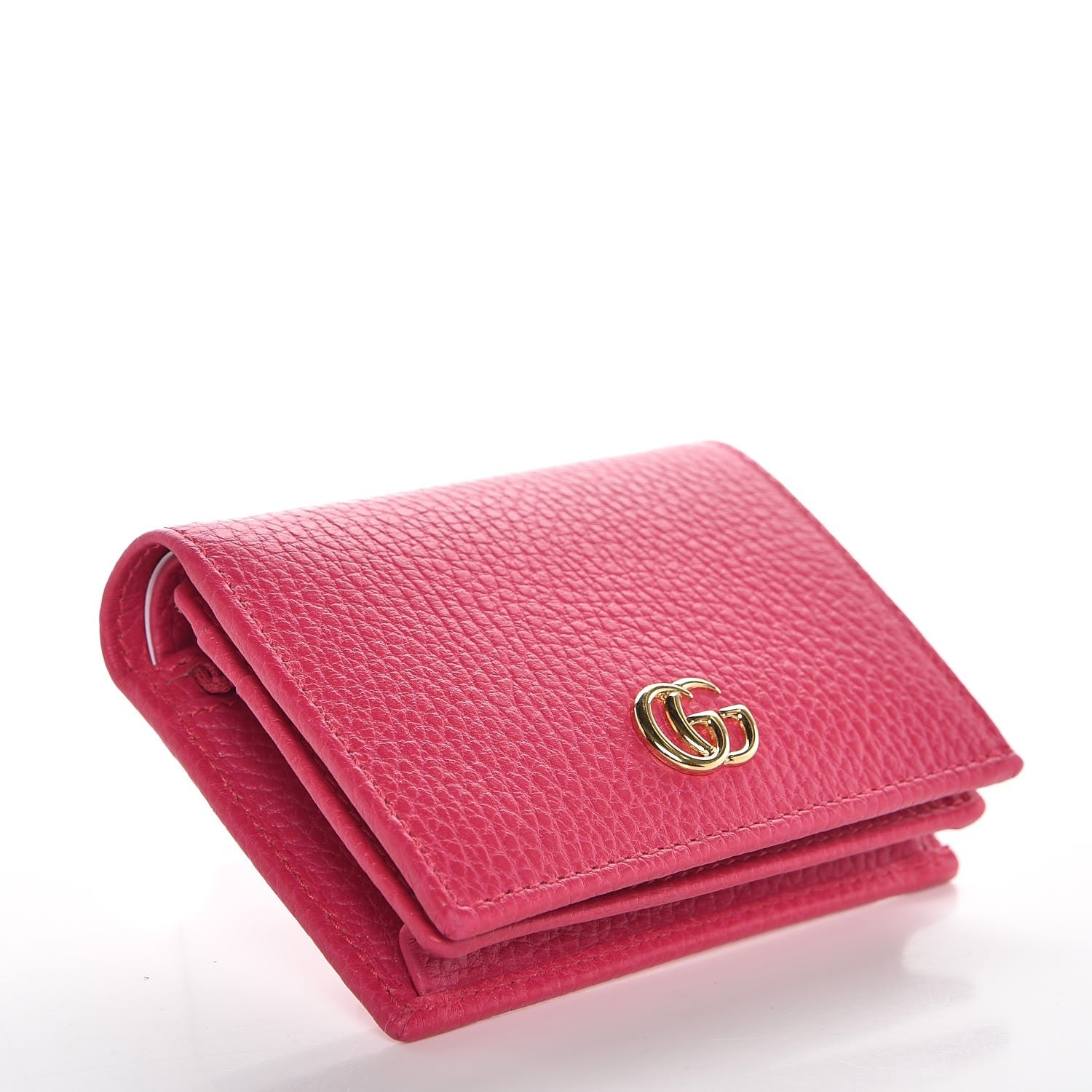 Gucci Dollar Calfskin GG Marmont Card Case Box Pink 4 of 8