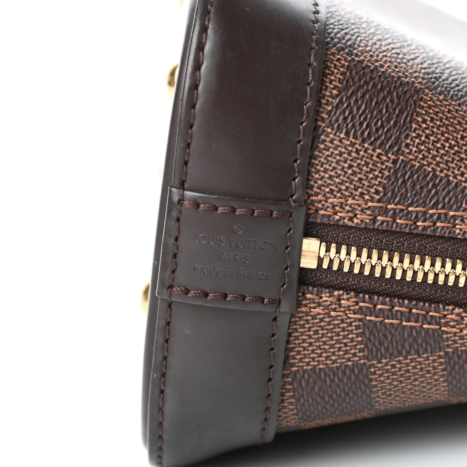 Louis Vuitton Damier Ebene Alma BB 6 of 9
