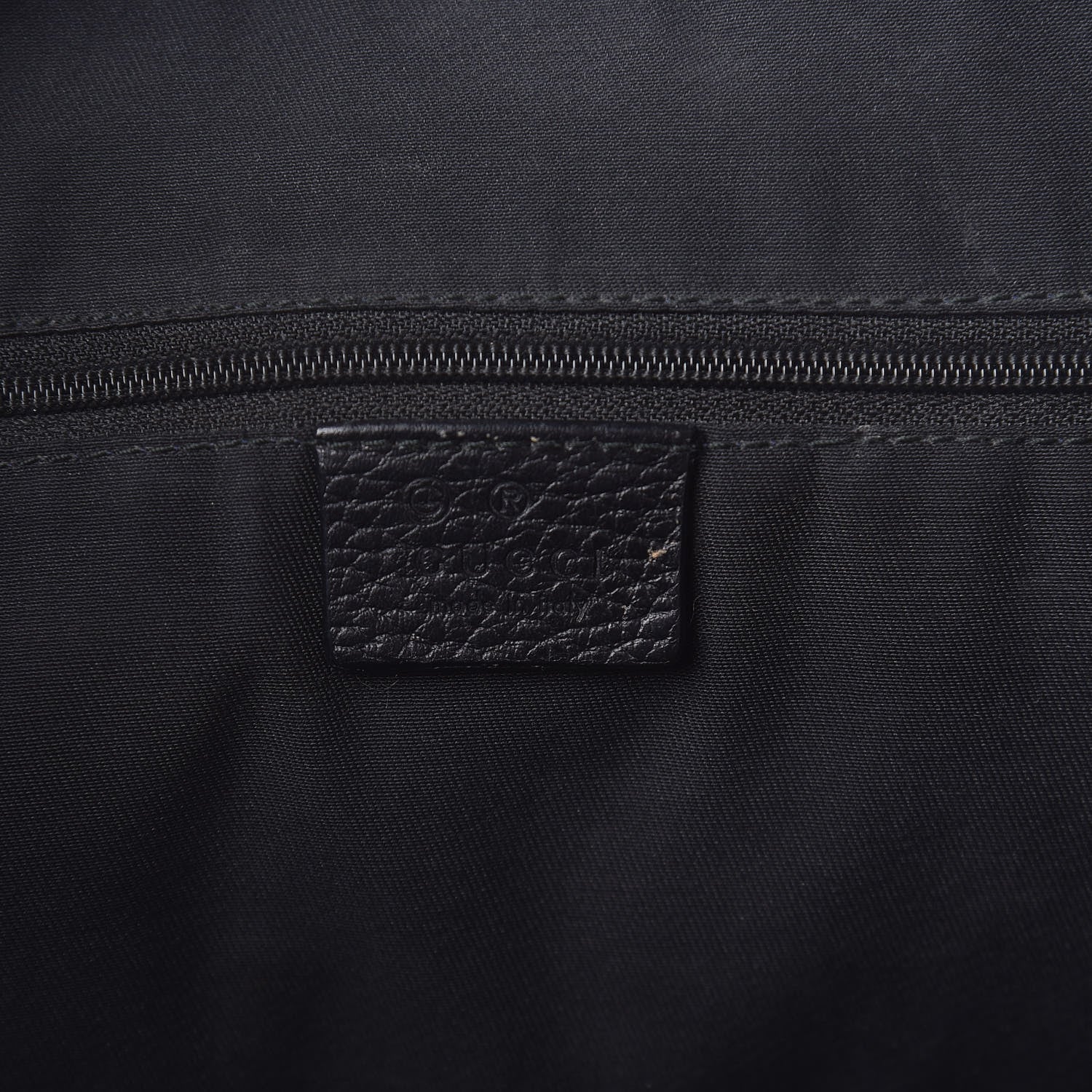 Gucci Nylon Monogram Large Tote Black 6 of 11