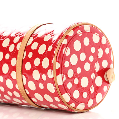 Louis Vuitton Vernis Kusama Infinity Dots Papillon 30 Red 8 of 9