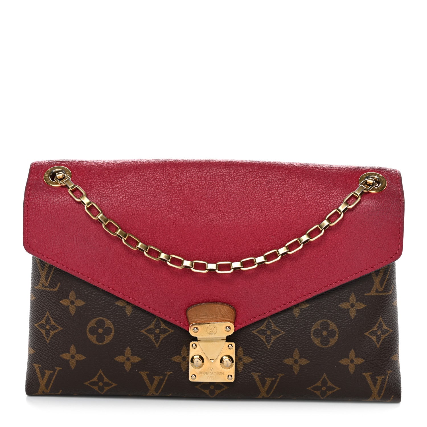 Louis Vuitton Monogram Pallas Chain Poppy 1 of 12