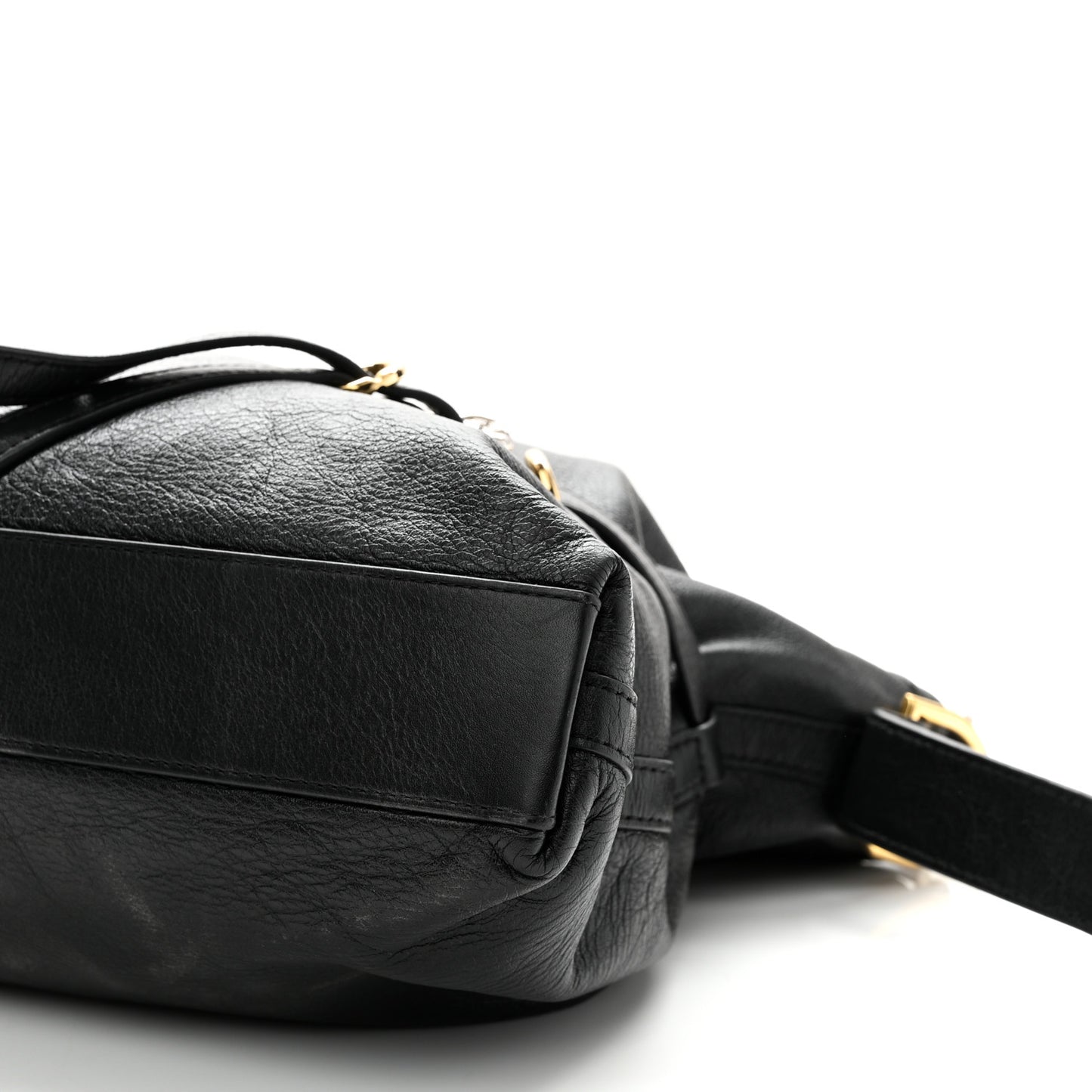 Calfskin Medium Voyou Bag Black