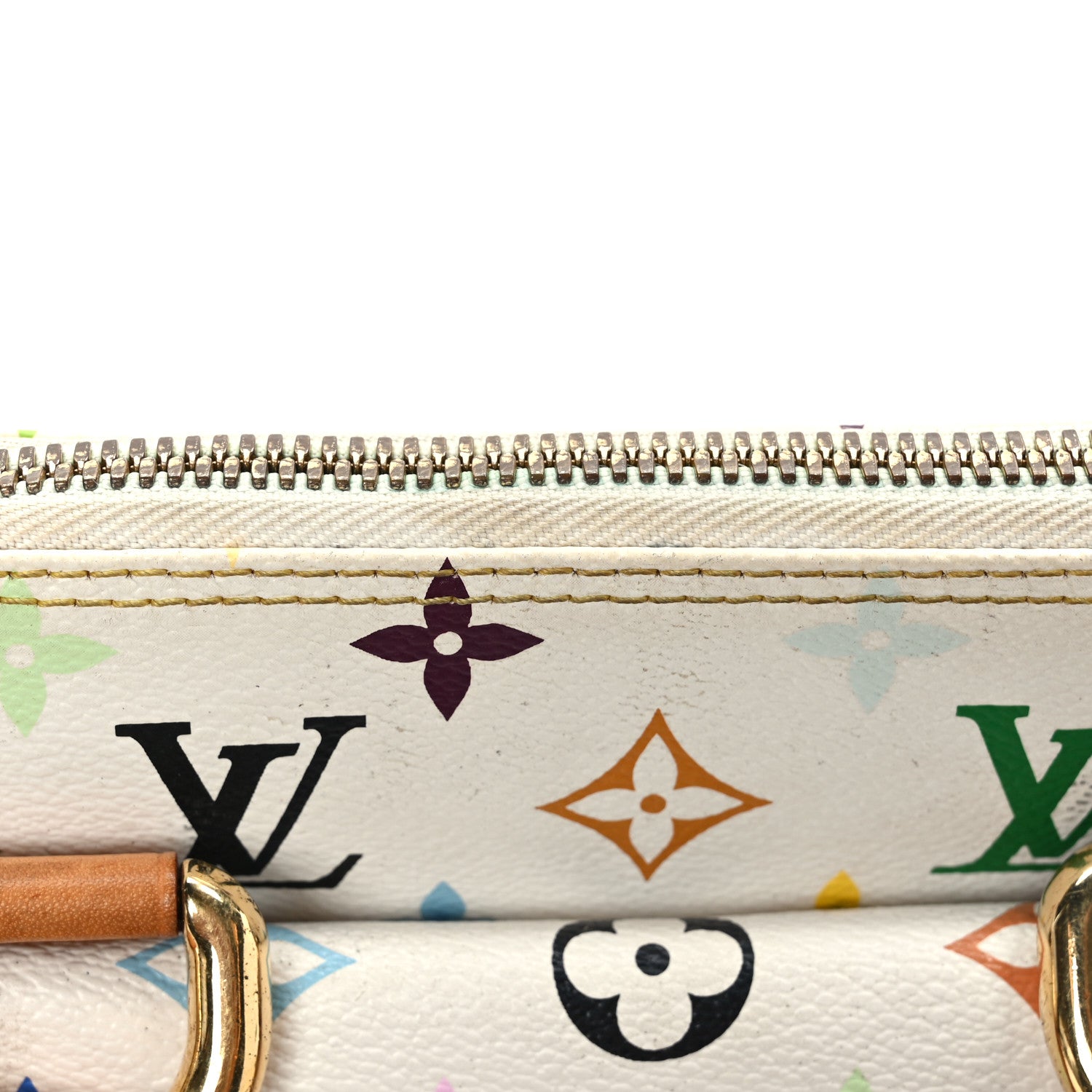Louis Vuitton Monogram Multicolor Rita White 11 of 12