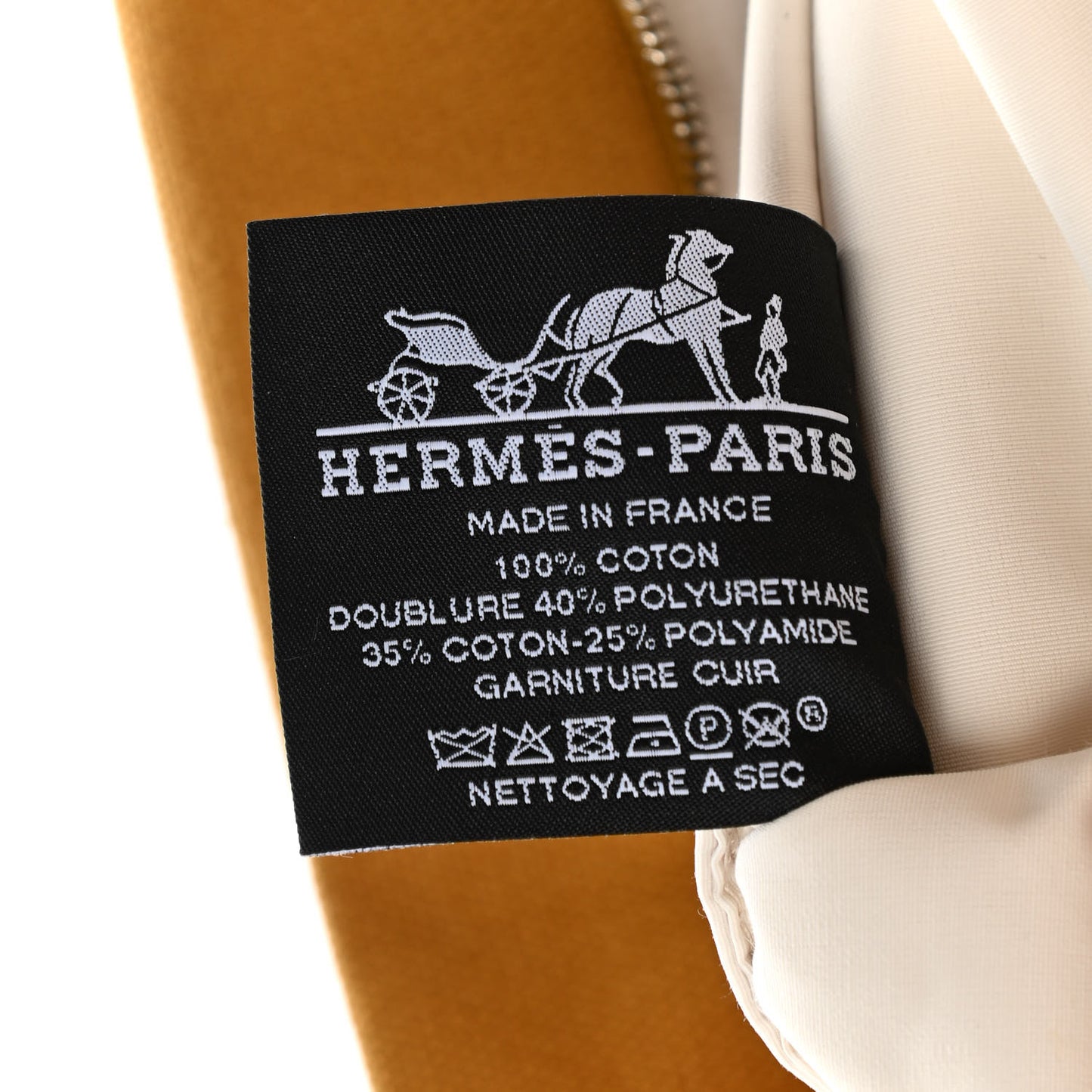 Toile Trousse De Voyage Jimetou PM Ocre Acier