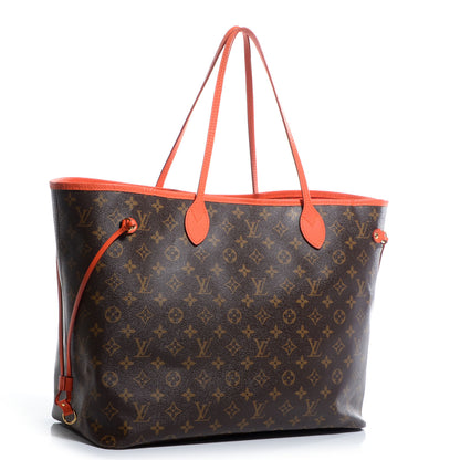 Louis Vuitton Monogram Articles de Voyage Ikat San Francisco LV Cup Neverfull GM Orange 3 of 7