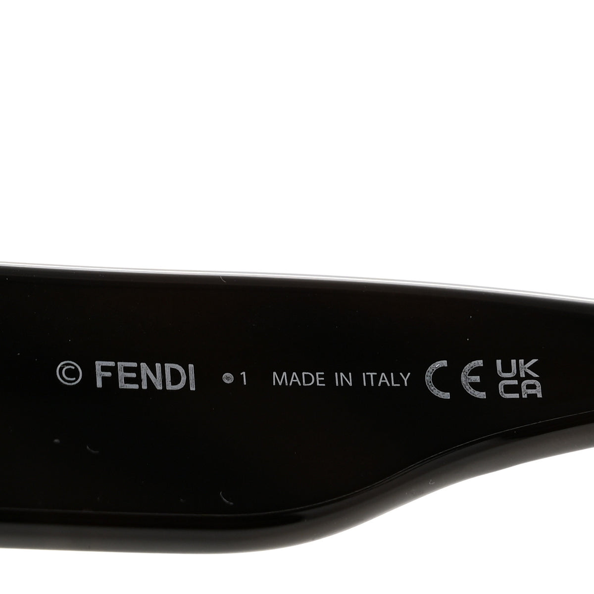 Fendi Acetate FF Oval Sunglasses FE40147I Black 5 of 8
