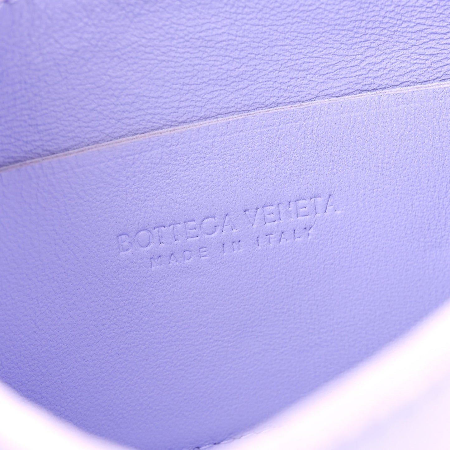 Lambskin Intreccio Candy Cassette Crossbody Bag Wisteria
