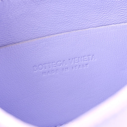 Bottega Veneta Lambskin Intreccio Candy Cassette Crossbody Bag Wisteria 6 of 11
