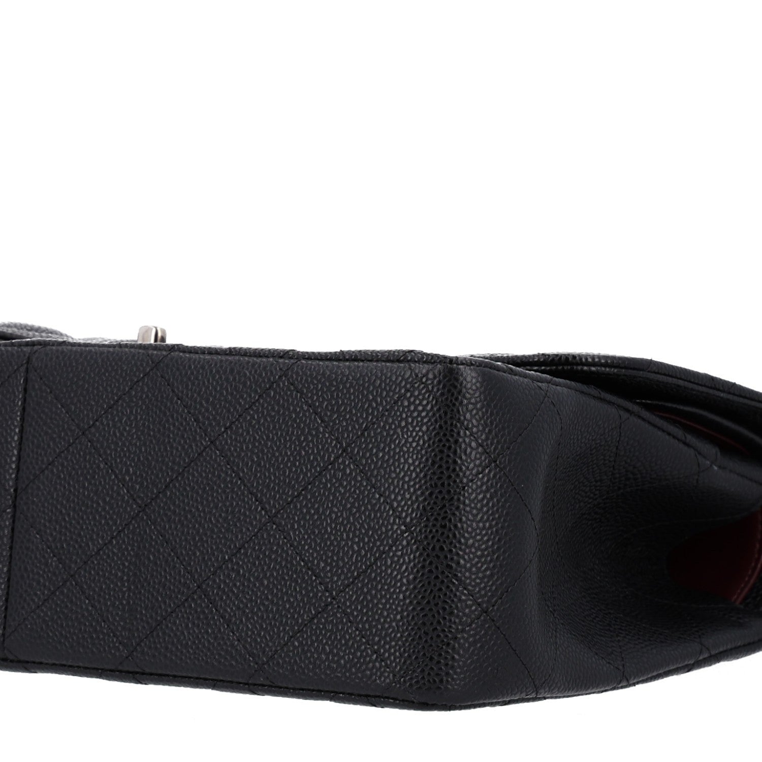 Chanel Caviar Quilted Jumbo Double Flap Black 11 of 11