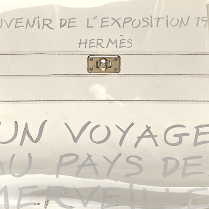 Hermes Vinyl Souvenir De L'Exposition Kelly Transparent 6 of 14