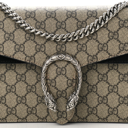 Gucci GG Supreme Monogram Small Dionysus Shoulder Bag Black 8 of 11
