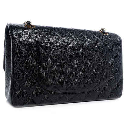 Chanel Caviar Quilted Medium Double Flap Black 3 of 8