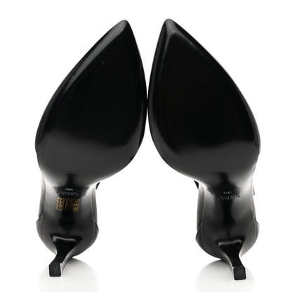Gucci Calfskin Ursula Ankle Wrap Pumps 35 Black 5 of 9