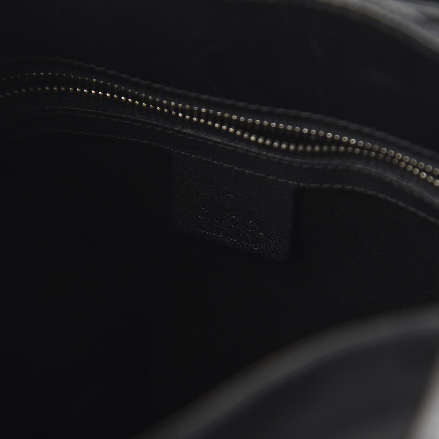 Monogram Small Bucket Tote Black