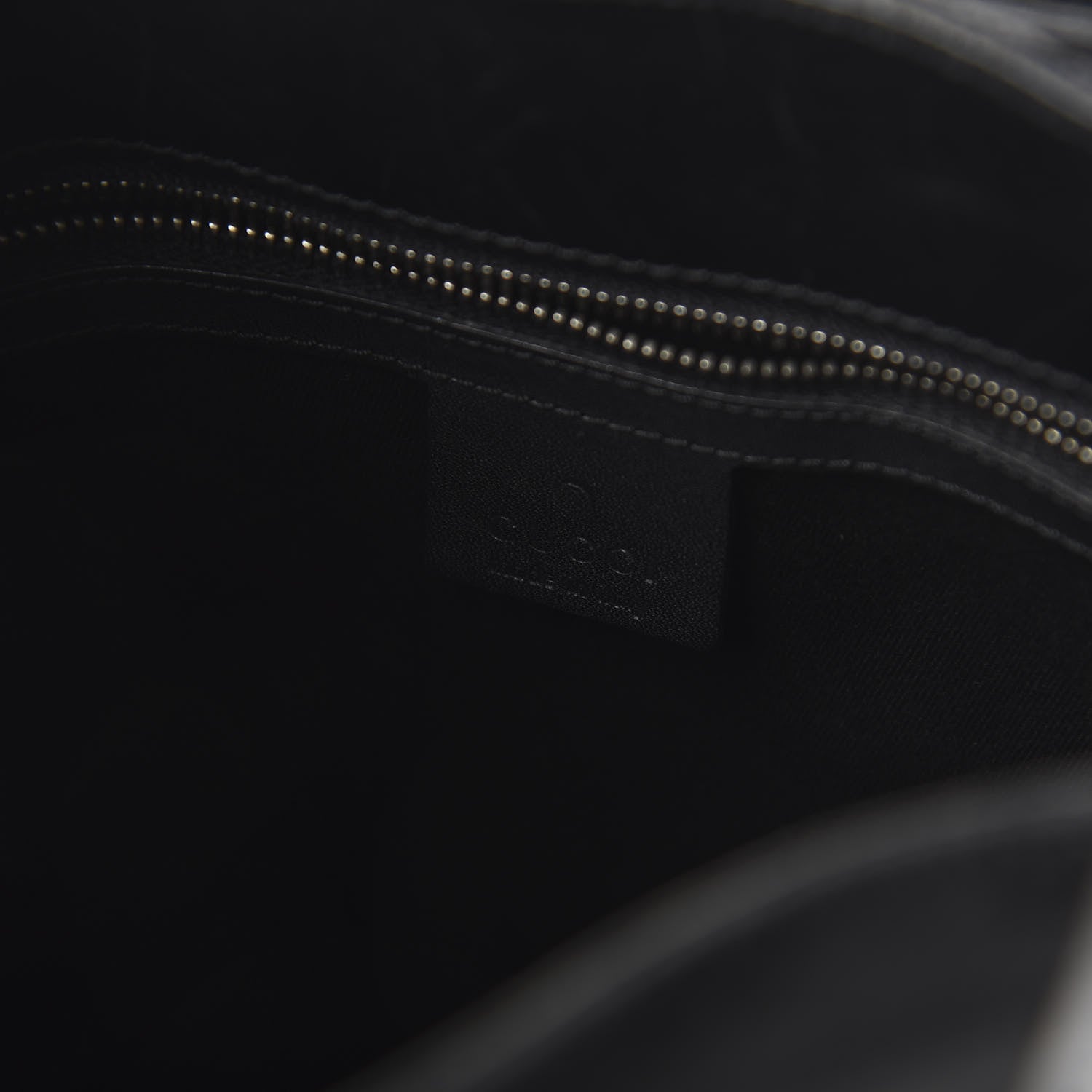 Gucci Monogram Small Bucket Tote Black 8 of 11