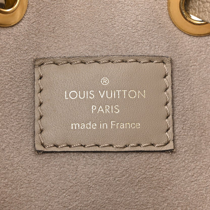 Louis Vuitton Empreinte Monogram Giant Neonoe MM Tourterelle Creme 6 of 10