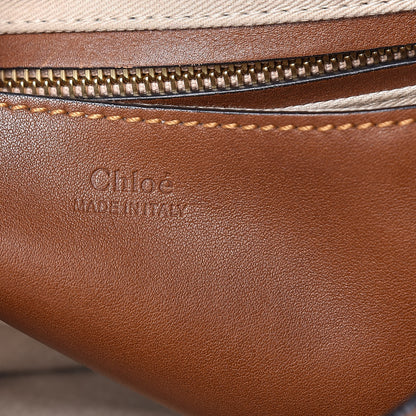 Chloe Grained Lambskin Medium Lexa Shoulder Bag Caramel 7 of 19