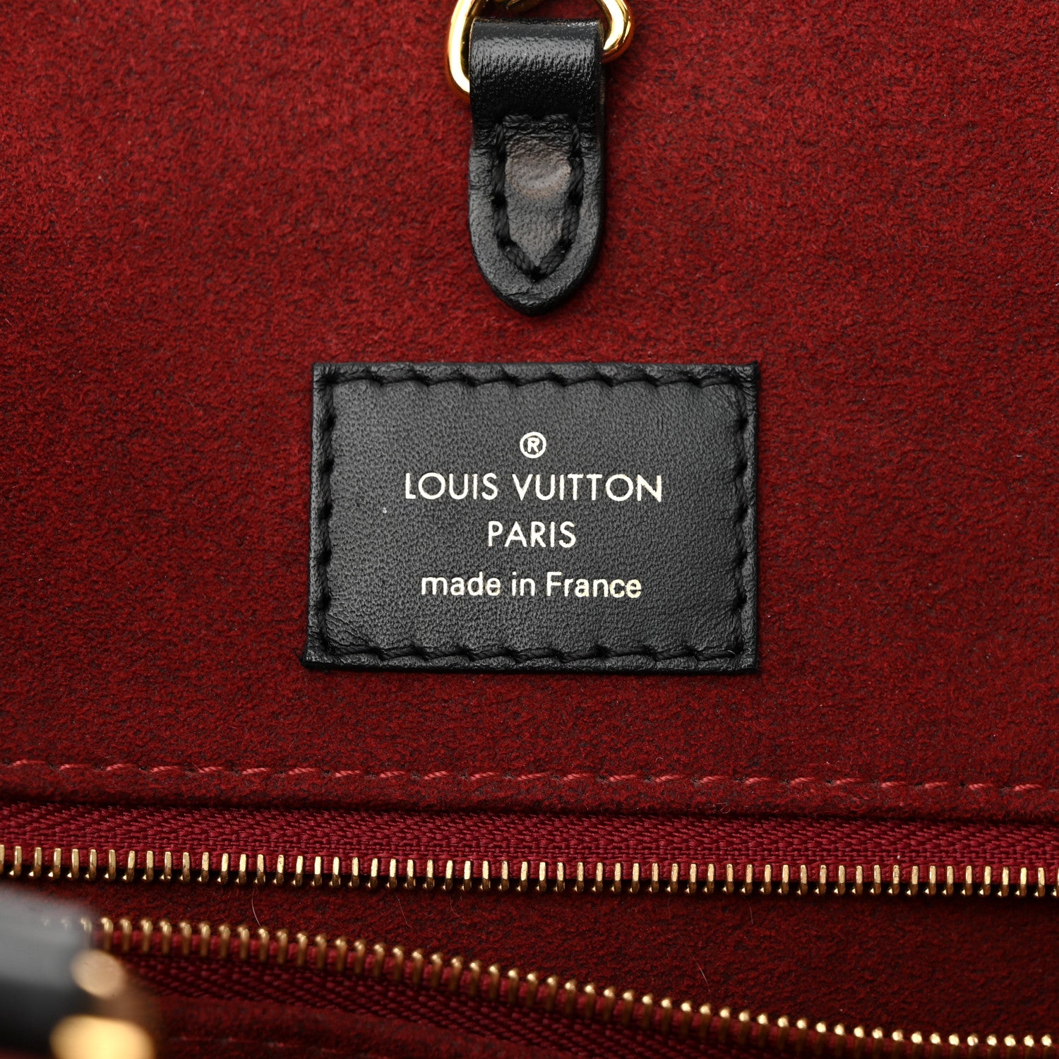 Louis Vuitton Empreinte Monogram Giant Onthego MM Black Beige 8 of 15