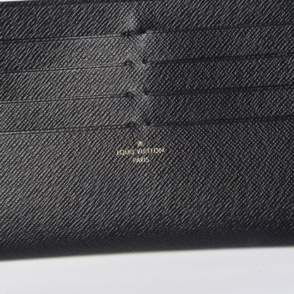 Louis Vuitton Calfskin Felicie Chain Wallet Card Holder Insert Black 6 of 6
