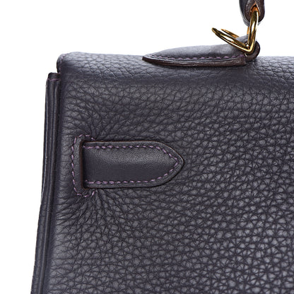 Hermes Taurillon Clemence Kelly Retourne 35 Raisin 12 of 46