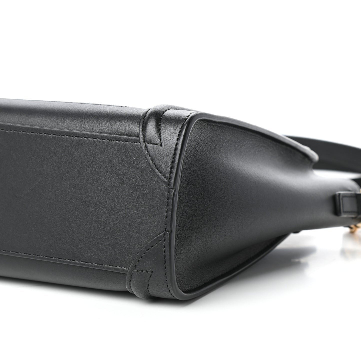 Smooth Calfskin Nano Luggage Black