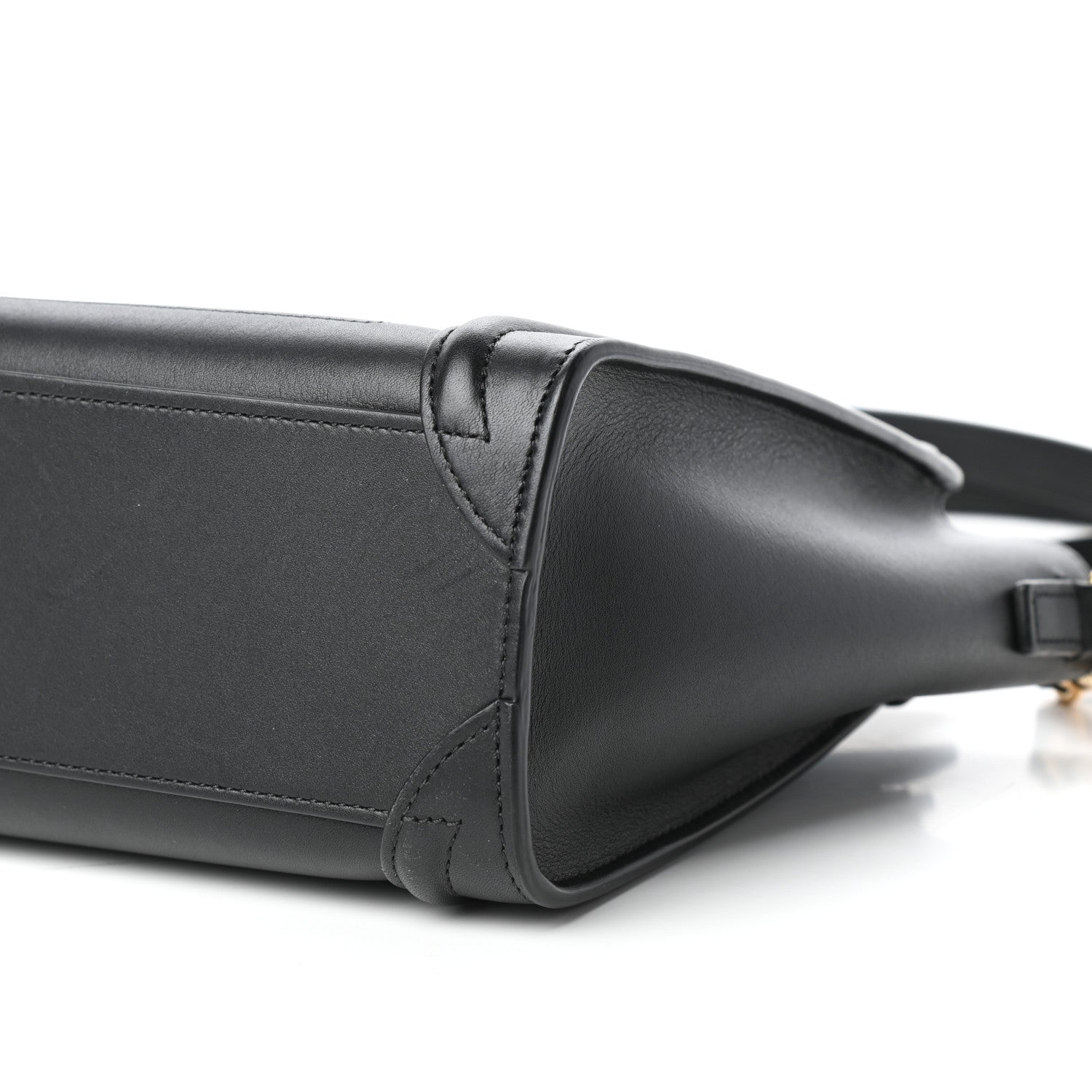 Celine Smooth Calfskin Nano Luggage Black 8 of 8