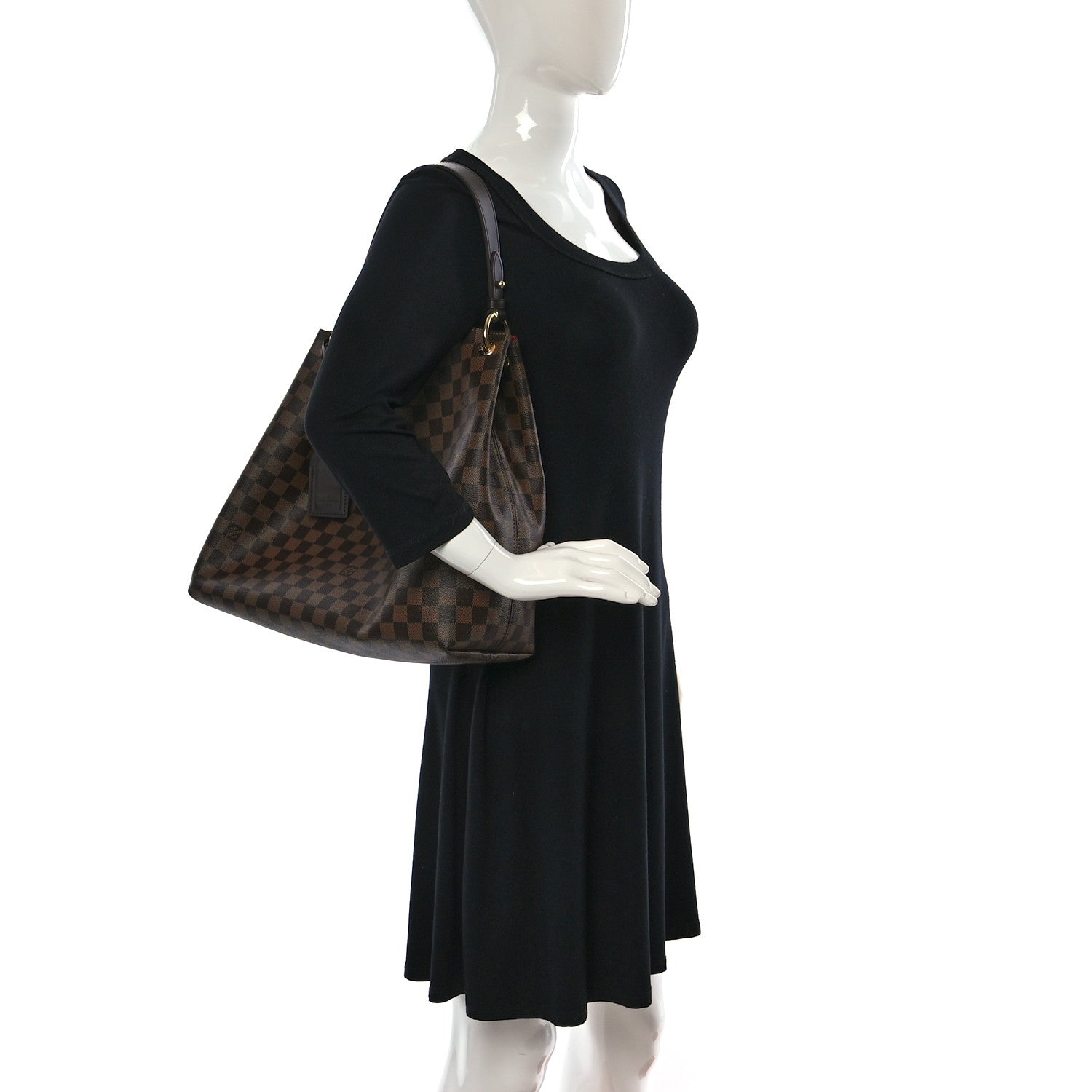 Louis Vuitton Damier Ebene Graceful MM 2 of 8