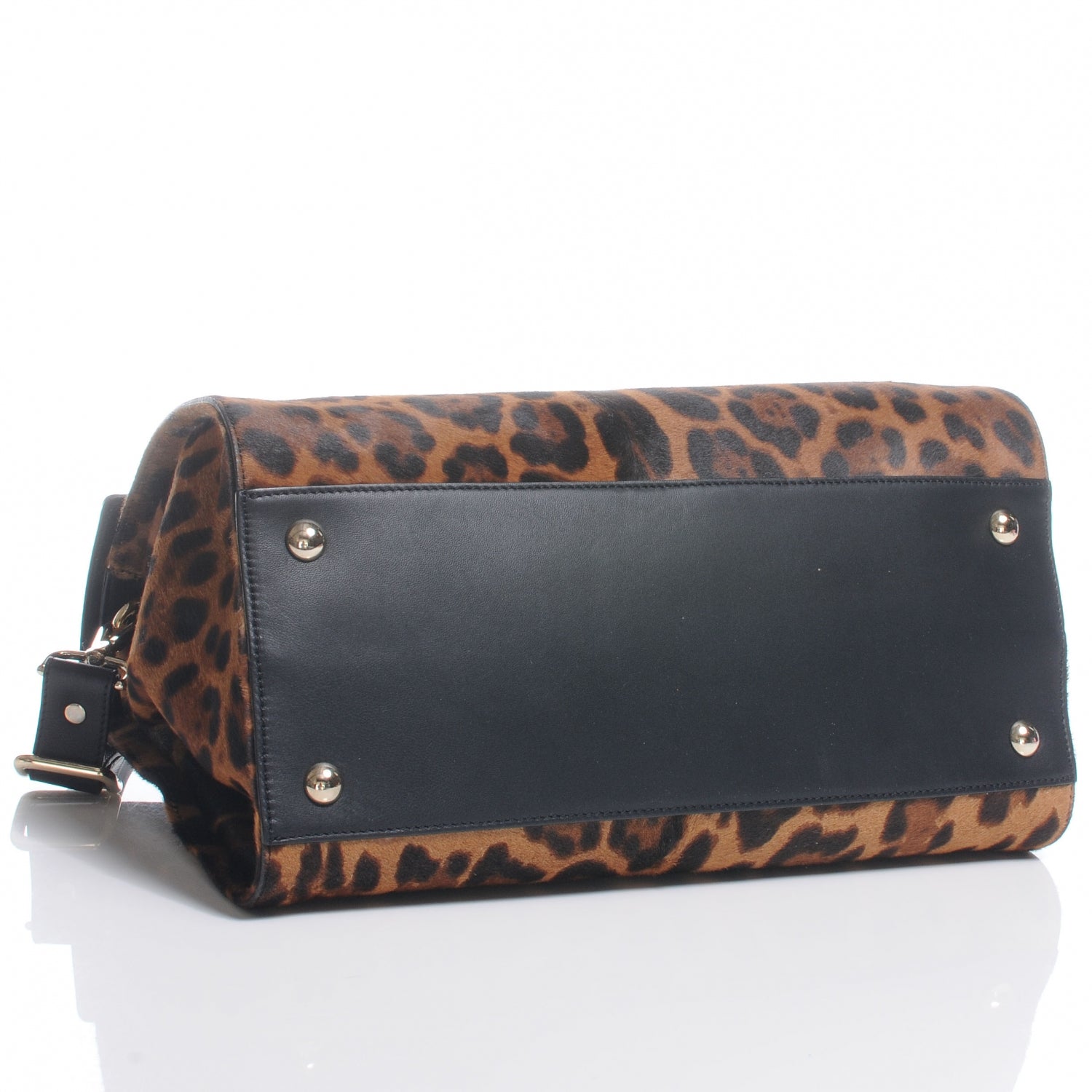 Jimmy Choo Calf Hair Leopard Print Medium Rosalie Satchel 5 of 8
