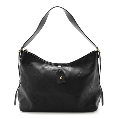 Louis Vuitton Empreinte Monogram Giant Carryall MM Black 1 of 9