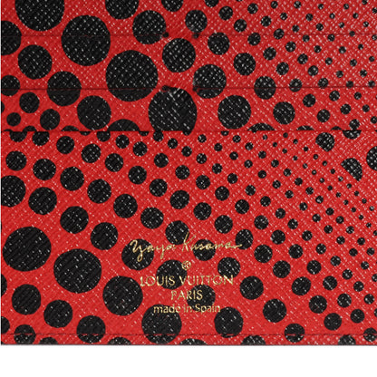 Louis Vuitton Monogram Kusama Waves Insolite Wallet Red 6 of 8