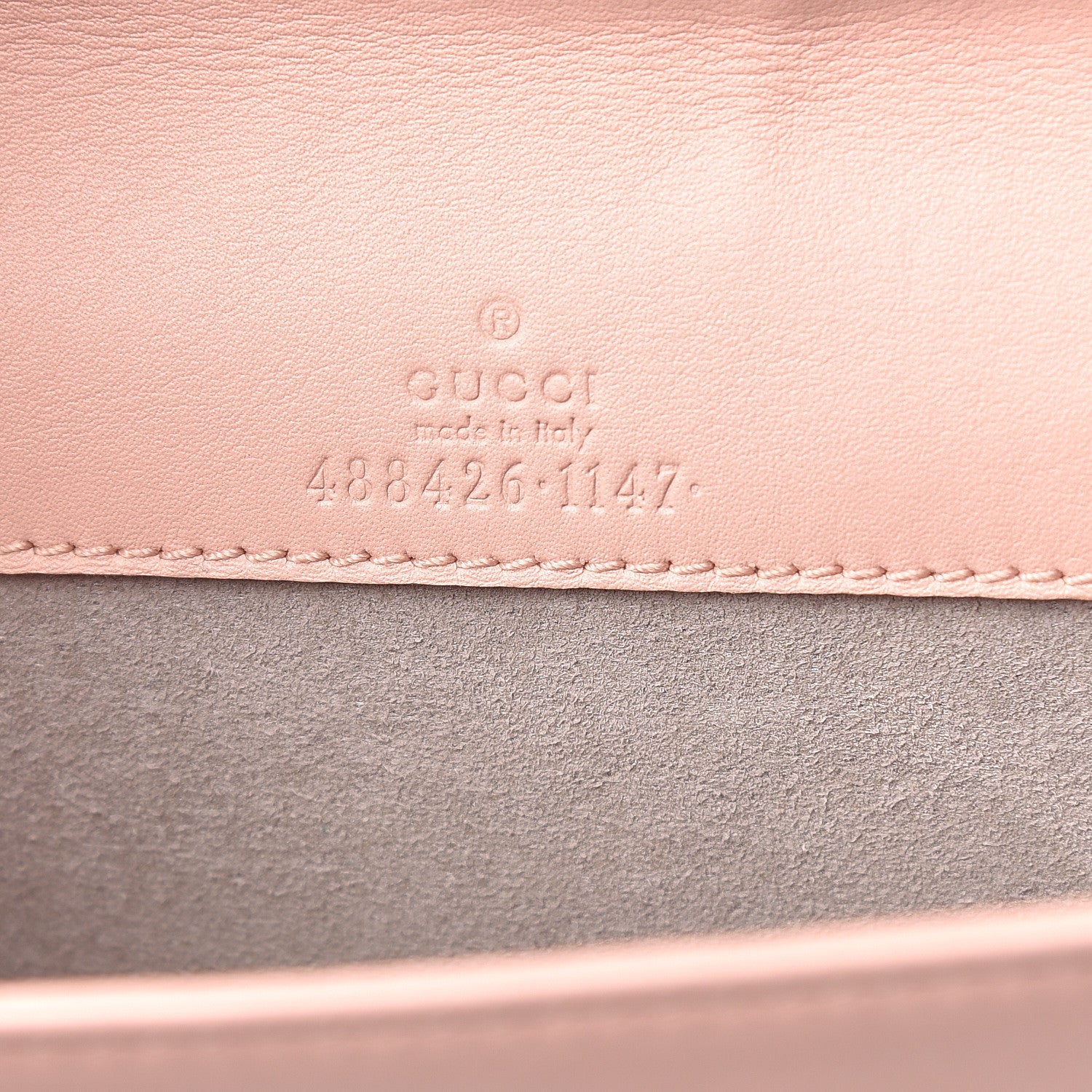 Gucci Calfskin Matelasse GG Marmont Mini Bag Perfect Pink 8 of 10