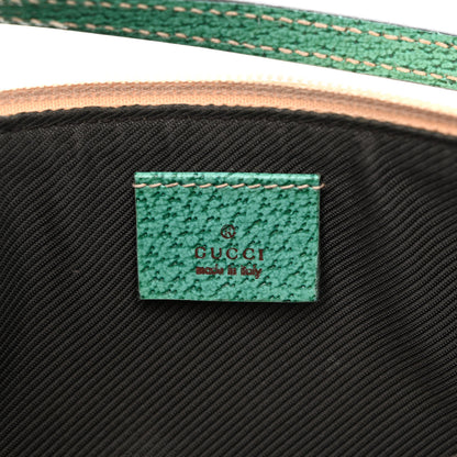 Gucci Monogram Boat Pochette Teal 6 of 17