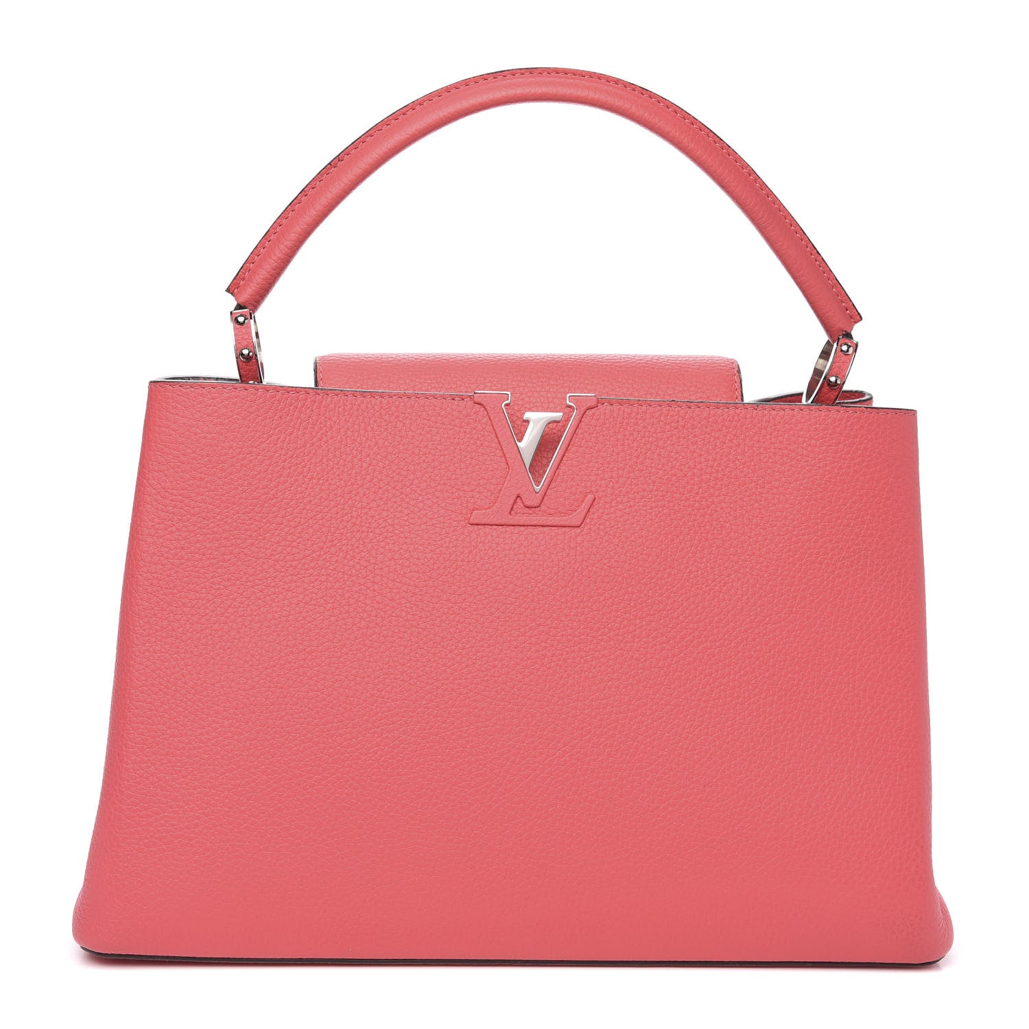 Louis Vuitton Taurillon Capucines MM Rose Litchi 1 of 11