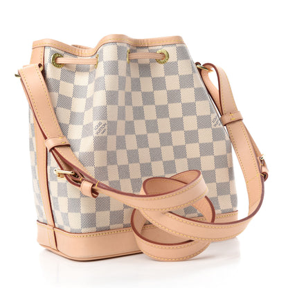Louis Vuitton Damier Azur Noe BB 3 of 11